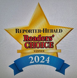 2024 Reporter-Herald Readers' Choice Winner award badge for JD's Collision Repair